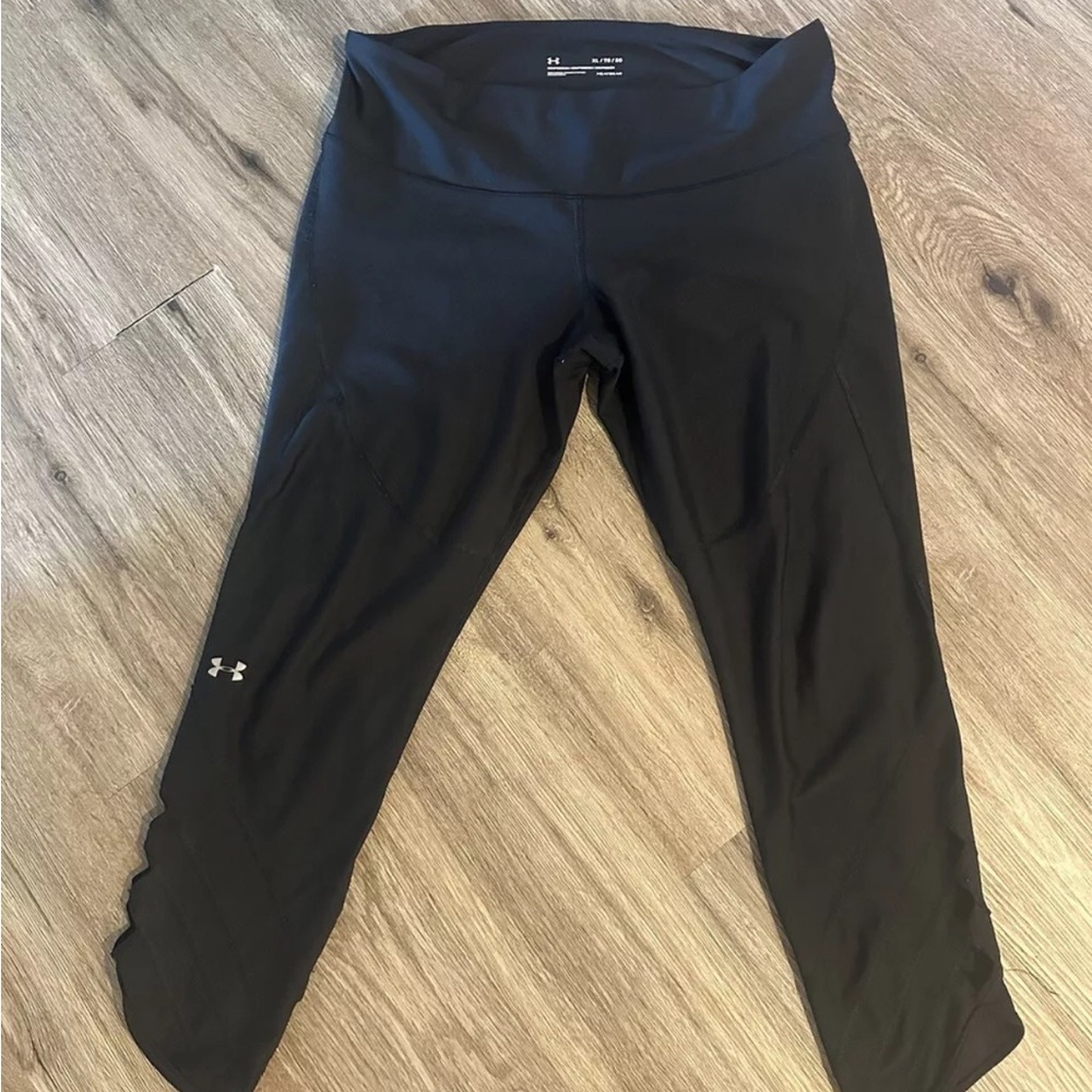 Ladies Under Armour Black Workout Pants - XL